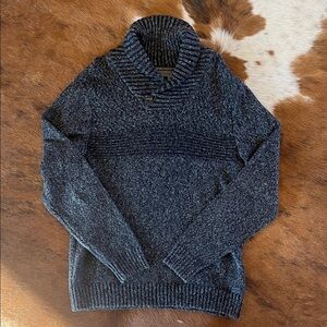 OutPost Makers Charcoal Sweater for Men